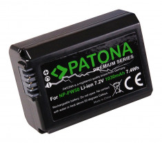 PATONA Premium | Acumulator compatibil Sony NP-FW50 NPFW50 NEX.5 NEX.5A NEX-3C foto