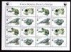 Haiti 1999 fauna broaste WWF MI 1588-1591 klb MNH w24, Nestampilat