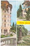 CPI (B6444) CARTE POSTALA - BAILE GOVORA. MOZAIC: PALAS, VILA BUJORUL, MANASTIRE