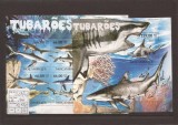 Mozambik - sharks 5337/42+bl.566