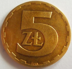 Moneda 5 Zloti - POLONIA, anul 1976 *cod 2525 foto