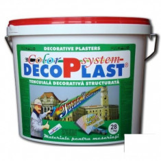 Tencuiala decorativa DecoPlast B2 driscuita 1,0 , 1,5 si 3 mm - 28 kg foto