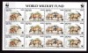 Eritreea 1996 fauna WWF MI 87-90 klb MNH w24, Nestampilat