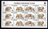 Eritreea 1996 fauna WWF MI 87-90 klb MNH w24, Nestampilat