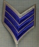 47 - EMBLEMA GRADE MANECA, UNIFORMA MILITARA STREINA -starea care se vede