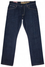 (NOU) NEXT SIGNATURE - RAW DENIM - (MARIME 34) - Talie = 92 CM, Lungime = 111 CM foto