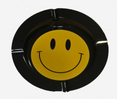 scrumiera metal - Smiley foto