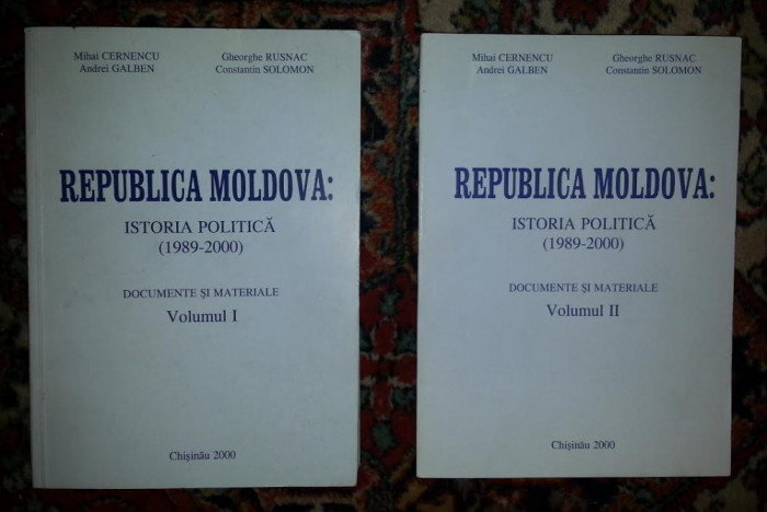 Republica Moldova : istoria politica : (1989-2000) : documente si materiale