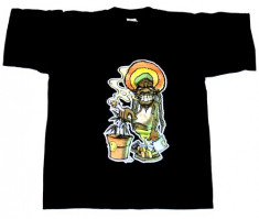 Tricou Jamaican - ghiveci cannabis foto