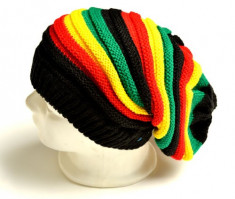 Caciula ( Fes ) Rasta - Jamaica - Bob Marley ( unisex ) foto