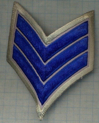 48 - EMBLEMA GRADE MANECA, UNIFORMA MILITARA STREINA -starea care se vede foto