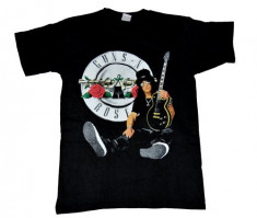 Tricou Guns N &amp;#039; Roses - Slash - guitar foto