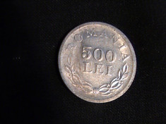 500 LEI-REGELE MIHAI-1946-ALUMINIU- foto