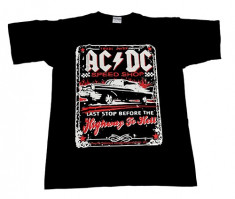 Tricou AC/DC - highway to hell - speed shop foto