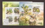 Mozambik - cactuse si reptile 5316/21+bl.563