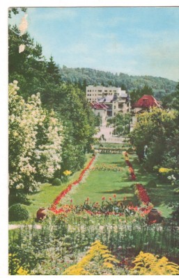 CPI (B6447) CARTE POSTALA - GOVORA. VEDERE DIN PARC, RPR, 1963 foto
