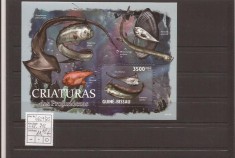 Guinea - Bissau - sea fauna 4629/33+bl.753