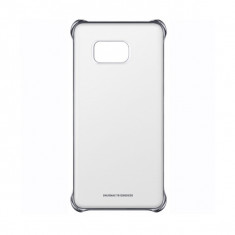 Capac protectie Clear Cover Silver pentru Samsung Galaxy S6 Edge+ (G928), EF-QG928CSEGWW foto