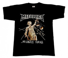 Tricou Metallica - justice for all foto