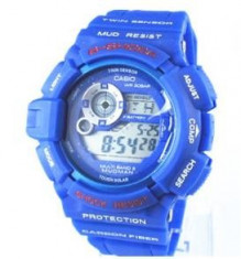 CEAS CASIO G-SHOCK G9300-1 MUDMAN SKY BLUE EDITION-MODEL 2016-POZE 100% REALE foto