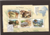 Comores - turtles 3007/11+bl.629, Africa, Natura