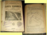 Virgil Hilt - EUROPA economica clasa a II-a elementara de comert, manual 1927, Alta editura