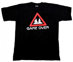 Tricou &amp;amp;quot; Game Over &amp;amp;quot; foto