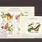 Comores - fluturi 2669/70+bl.569