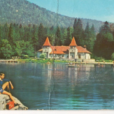 CPI (B6481) CARTE POSTALA - BAILE TUSNAD. LACUL CIUCAS, MAI 1976