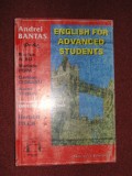 English For Advanced Students - Andrei Bantas, Rodica Albu, M.Popa,C.Ciobanu