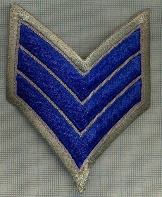 49 - EMBLEMA GRADE MANECA, UNIFORMA MILITARA STREINA -starea care se vede