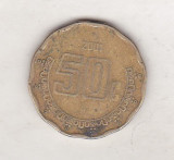 Bnk mnd Mexic 50 centavos 2001, America de Nord