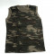 Tricou fara maneci militar - camuflaj- woodland