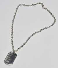 DOG TAG - PLACUTE IDENTIFICARE US. SOLDIERS foto