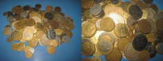 Set 133 Monede moderne Franta Belgia, Italia etc. foto