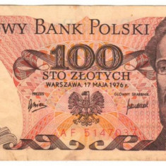 SV * Polonia 100 ZLOTYCH / ZLOTI 1976