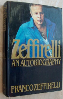 FRANCO ZEFFIRELLI: ZEFFIRELLI, AN AUTOBIOGRAPHY (1986/First American Edition NY) foto