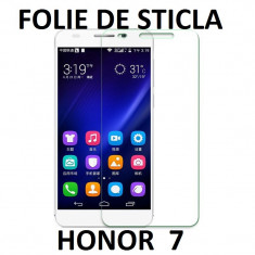 FOLIE de STICLA securizata Huawei Honor 7 ,0.3mm,2.5D,9H tempered protectie foto