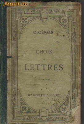Cicero - Scrisori alese - in limba latina foto