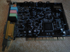 PLACA DE SUNET CREATIVE SOUNDBLASTER LIVE! 5.1 SB 0100 FUNCTIONALA foto