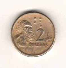 SV * Australia TWO DOLLARS / 2 DOLARI 1988 Regina Elisabeth II foto