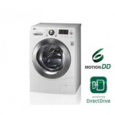 Lg Masina de spalat rufe , LG F14A8TD Cuva 7 kg, 1000 rpm, A+++, Afisaj electronic , Chrome-Alb foto