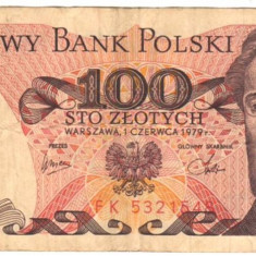 SV * Polonia 100 ZLOTYCH / ZLOTI 1979