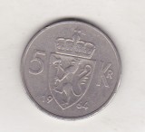 Bnk mnd Norvegia 5 coroane 1964, Europa