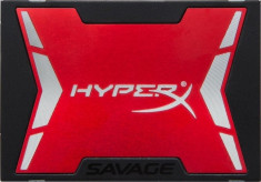 Kingston SSD HyperX Savage, 120GB, SATA III 6Gb/s, Speed 560/360MB, 2.5 inch, 7 mm foto