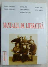 MANUALUL DE LITERATURA:CRISTIAN POPESCU/BANULESCU/GALATANU/ES POP+AFIS AUTOGRAFE foto