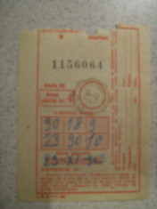 Bilet de loterie - 25 noiembrie 1963 foto