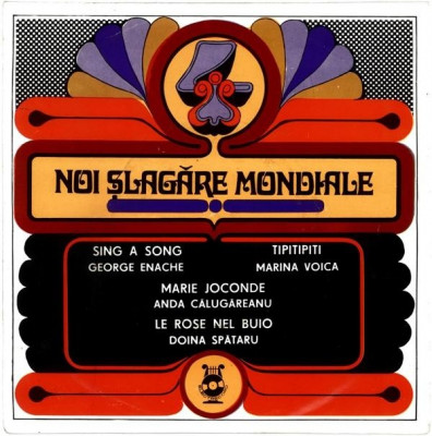 M. Voica_A. Calugareanu_G. Enache_Doina Spataru - 4 Noi Slagare Mondiale (7&amp;quot;) foto