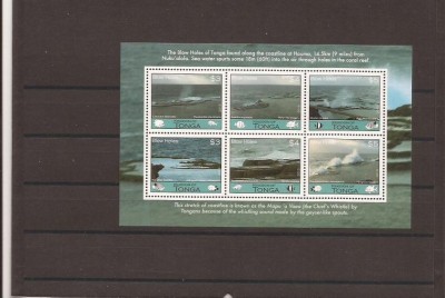 Tonga - Tonga`s Blow Holes - bl. 64 foto