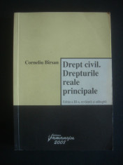 CORNELIU BARSAN - DREPT CIVIL. DREPTURILE REALE PRINCIPALE {2008} foto